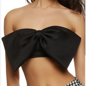 NWT Day+Moon bandeau bow top